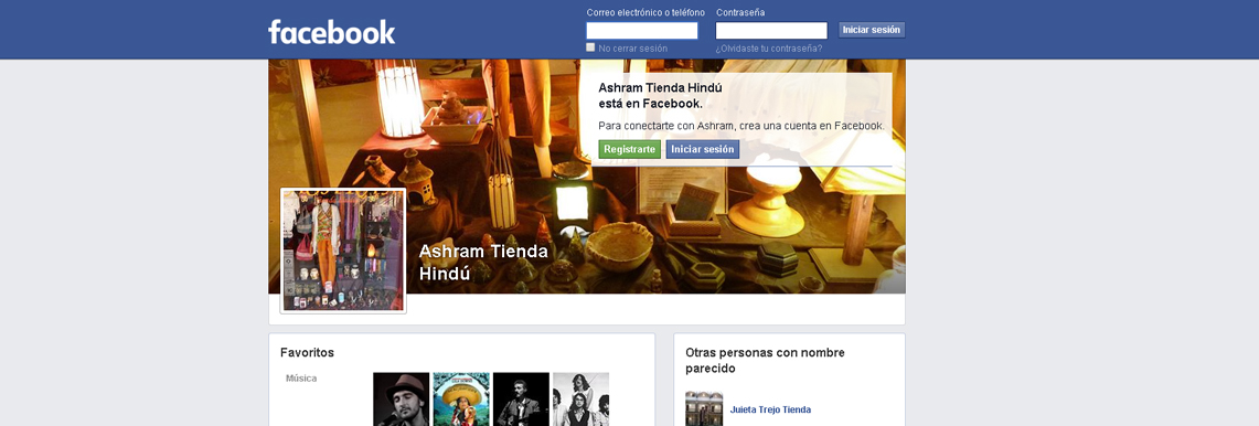 Ashram Tienda Hindú